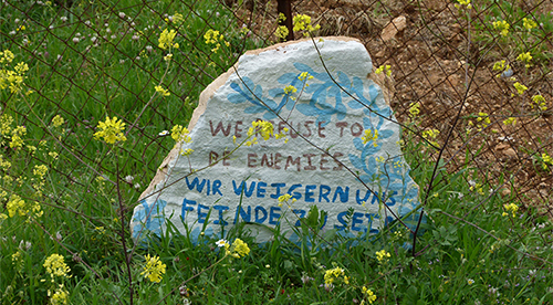 Bild Weigerung Feind zu sein