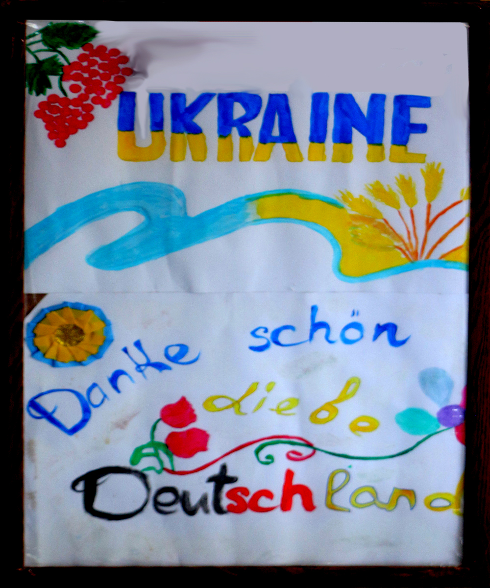 Bild Plakat Ukraine