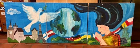 Kunstprojekt für den Frieden: Neue Gemälde aus den ukrainischen Malgruppen