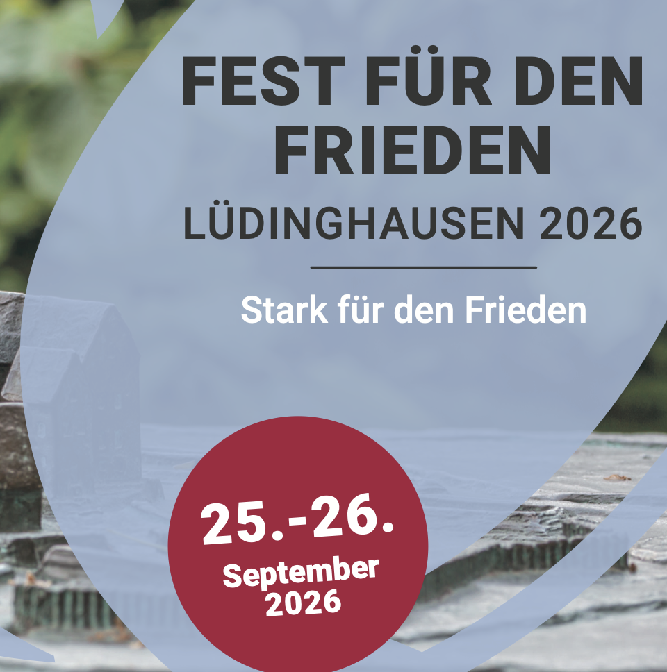Friedensfest am 25. + 26.09.